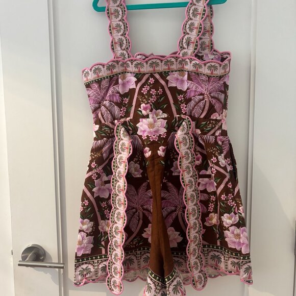 FARM Rio Button Front Romper - EUC - Picture 2 of 4